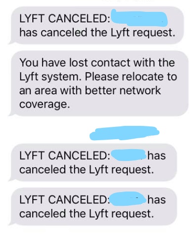 lyft long pickup canceled