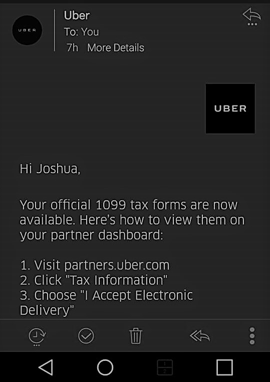 Uber Taxes